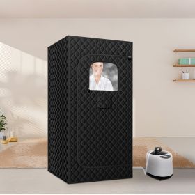 2.6 Plus 2.6 Plus 5.9FTPortable Sauna Tent 1 Person Steam Sauna For Home With 3L 1200W Steamer Folding Chair Remote Control 9 Steam Output Levels 5 To