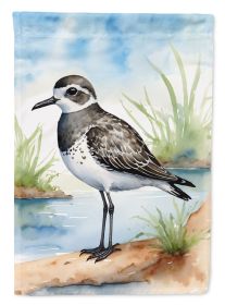 Black-bellied Plover Bird Garden Flag Mailbox Flag Decorative Yard Flag Banner Outside Patio Artwork Yard Flower Beds, Garden Size, Multicolor