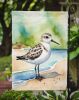 Sanderling Bird Garden Flag Mailbox Flag Decorative Yard Flag Banner Outside Patio Artwork Yard Flower Beds, Garden Size, Multicolor