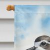 Black-bellied Plover Bird House Flag Large Porch Sleeve Pole Decorative Outside Yard Banner Artwork Wall Hanging, Polyester, House Size, Multicolor