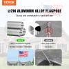 VEVOR 25FT Telescoping Flag pole Kit, Heavy Duty Aluminum Alloy in Ground Flag Poles for Outside, 3 Display Modes Flagpole with 3x5 American Flag