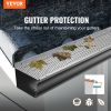 VEVOR Gutter Guard, 6 inch Width, Aluminum Leaf Filter DIY Gutter Cover, 26 PCS 104 ft Total Length