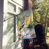 American Avocet Bird House Flag Large Porch Sleeve Pole Decorative Outside Yard Banner Artwork Wall Hanging, Polyester, House Size, Multicolor