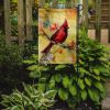Cardinal Garden Flag Mailbox Flag Decorative Yard Flag Banner Outside Patio Artwork Yard Flower Beds, Garden Size, Multicolor