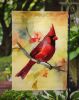 Cardinal Garden Flag Mailbox Flag Decorative Yard Flag Banner Outside Patio Artwork Yard Flower Beds, Garden Size, Multicolor